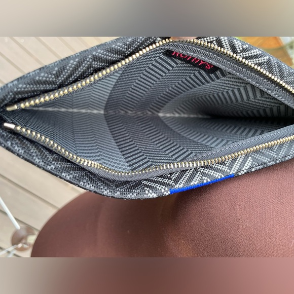 Rothy’s The Wristlet in Shadow Black - Picture 5 of 6